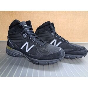 New Balance Men's 990v4 Trail Hi Top USA‎ MADE M0990BK4 Black Sz 10